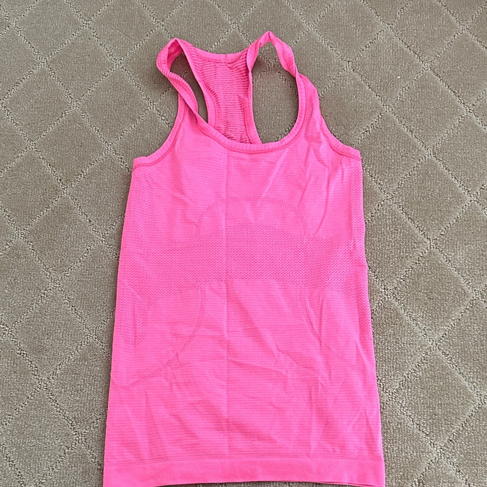 lululemon athletica Pink Tank Top